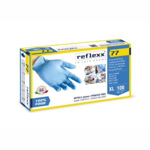 Guanto nitrile Reflexx 77 gr. 3,0