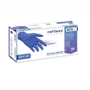 Guanto nitrile Reflexx 71 gr. 4,2